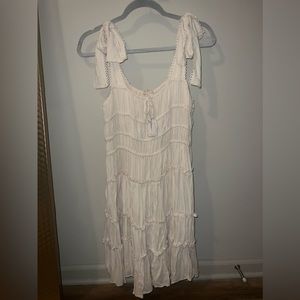 off white mini dress